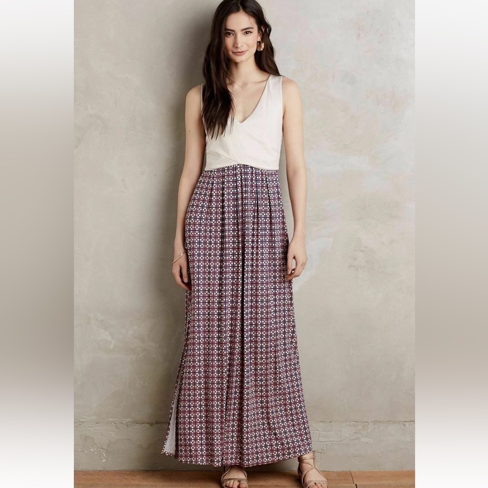 anthropologie  Maeve Elegant Multicolor Maxi Skirt

anthropologie